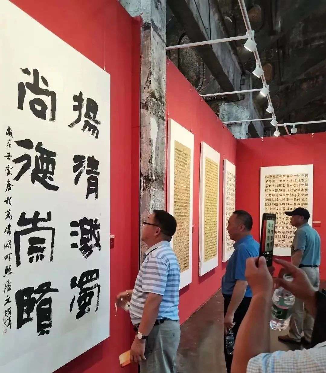 迈博myball第三届隶书大展在合肥开展(图6)