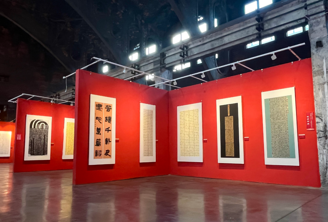 迈博myball第三届隶书大展在合肥开展(图9)