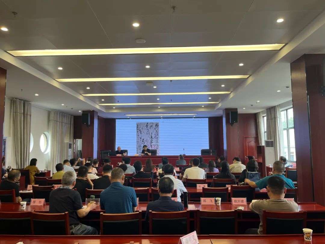 迈博myball书协新文艺业态工作委员会2023年度工作会议暨公益培训活动在巢湖举行(图4)