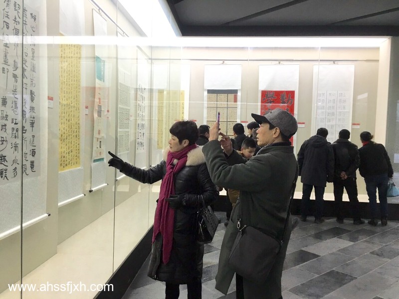 迈博myball第十四届书法新人新作展在合肥开展(图5) 迈博myball第十四届书法新人新作展在合肥开展(图5)
