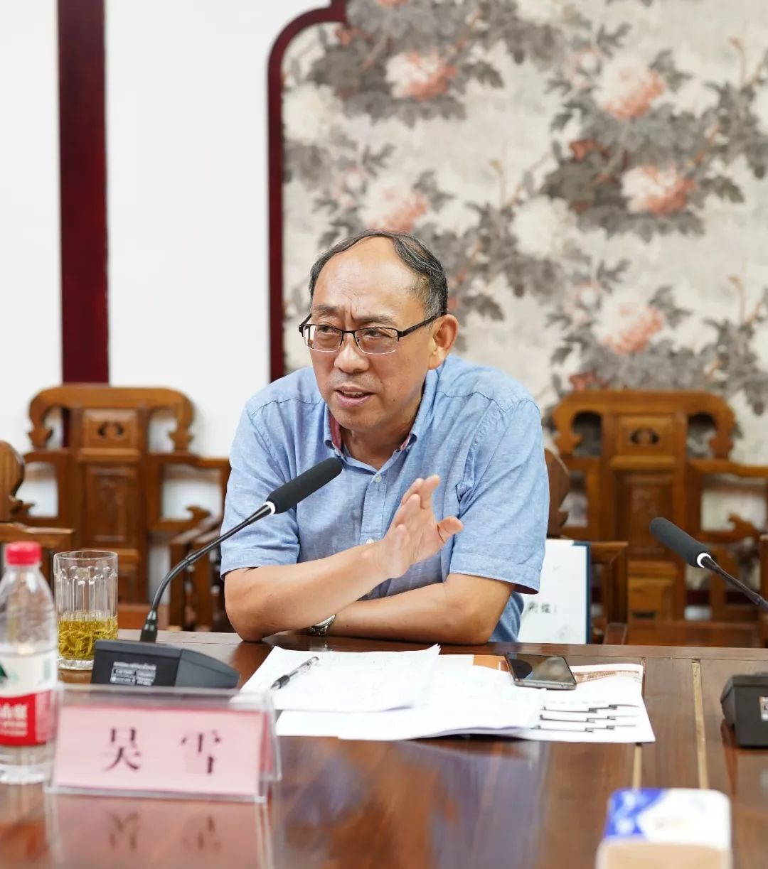 迈博myball书协行书专业委员会工作会议暨十二届国展看稿会在马鞍山举行(图6) 迈博myball书协行书专业委员会工作会议暨十二届国展看稿会在马鞍山举行(图6)