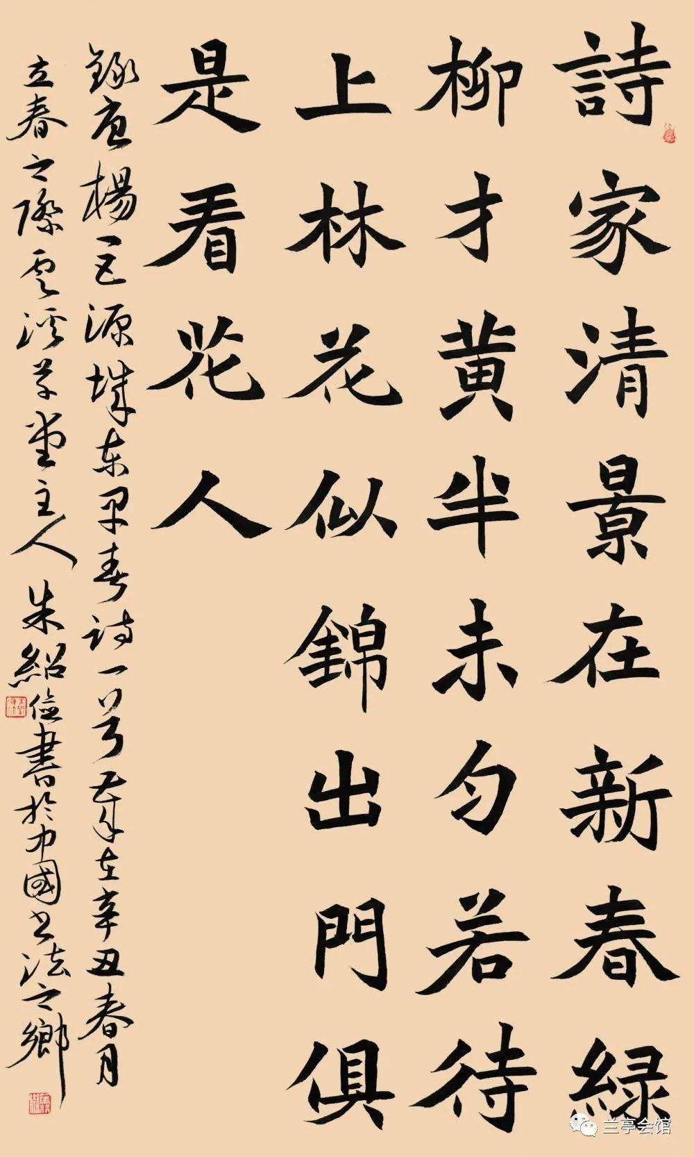 迈博myball书协楷书委员会“楷写新春”贺岁微展(图12)