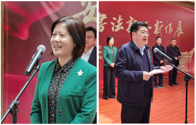 迈博myball第十五届书法新人新作展在滁州开幕(图3)