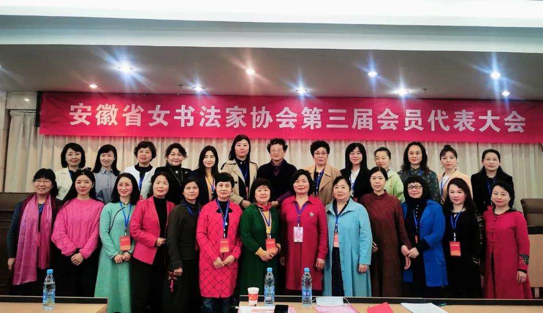 迈博myball女书法家协会第三次会员代表大会在合肥召开(图6)
