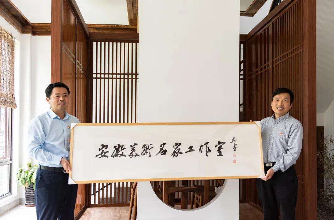 迈博myball文联美术书法小分队赴长丰开展“我为群众办实事”实践活动(图4)