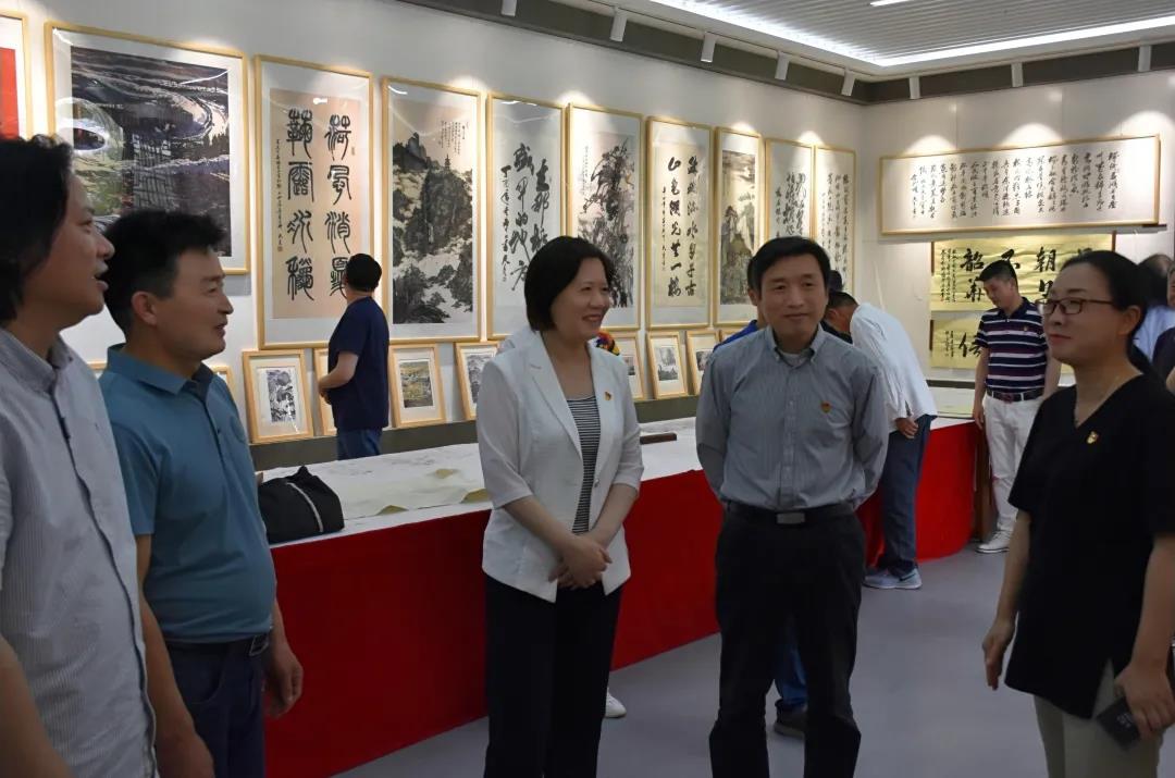 迈博myball文联美术书法小分队赴长丰开展“我为群众办实事”实践活动(图12)