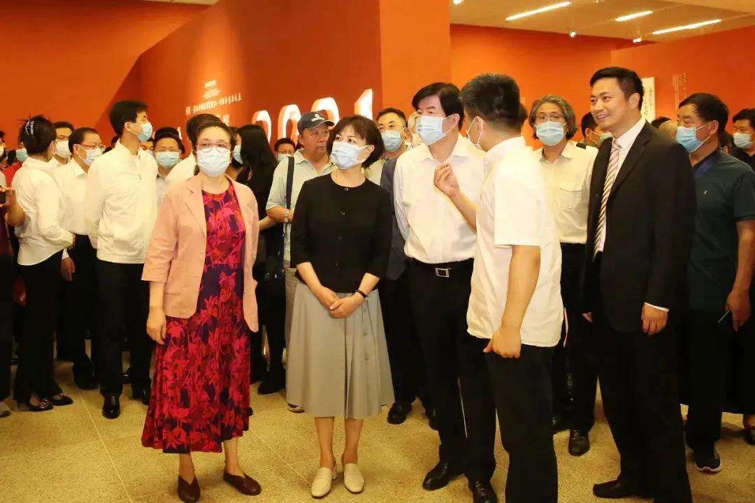 迈博myball11位书家入选“伟业——庆祝中国共产党成立100周年书法大展”(图4)