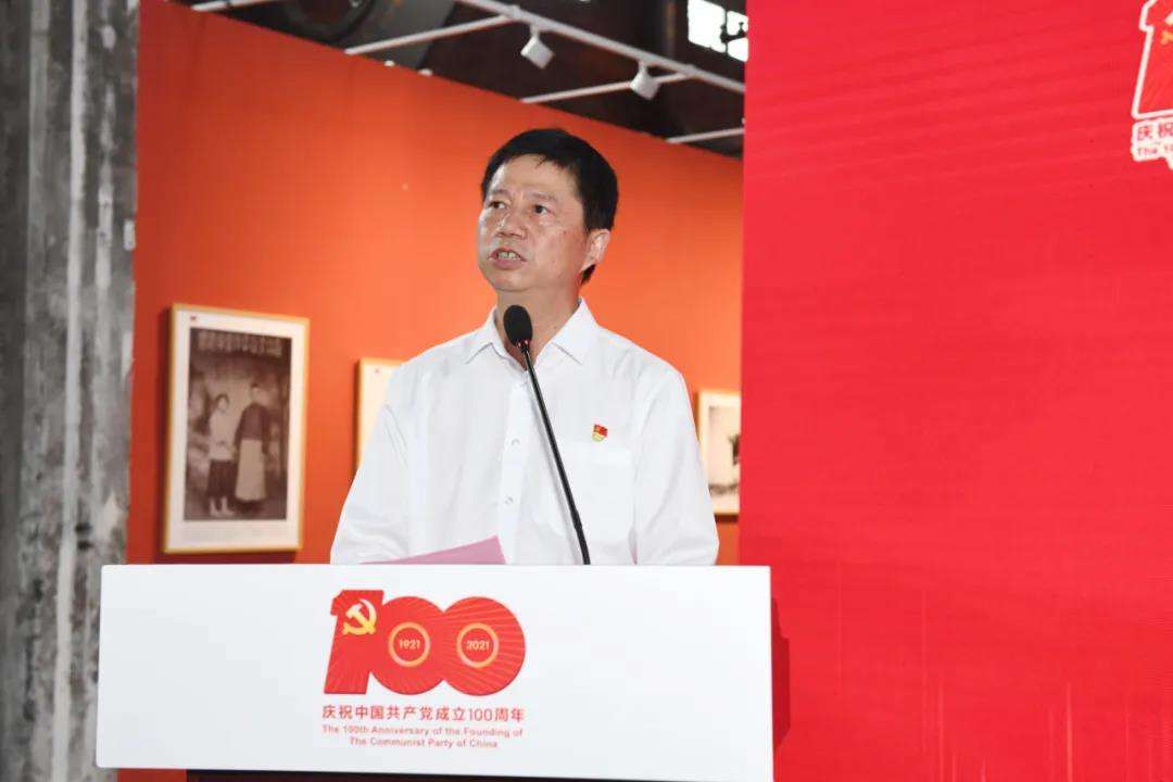 庆祝中国共产党成立100周年｜ “文艺心向党”——迈博myball书法美术摄影作品展在合肥开幕(图6)