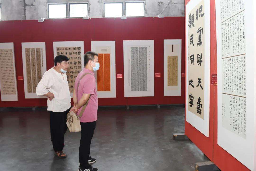 庆祝中国共产党成立100周年｜ “文艺心向党”——迈博myball书法美术摄影作品展在合肥开幕(图20)