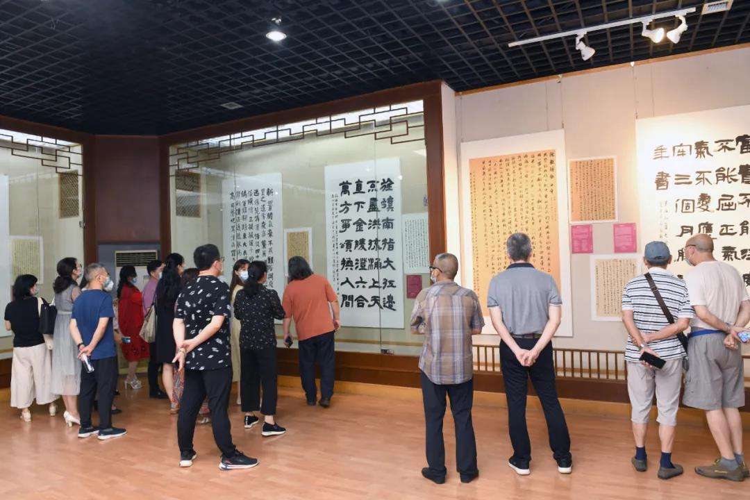 “初心如磐向未来”——迈博myball百名书家书写红色家书红色诗词作品展在合肥开幕(图14)