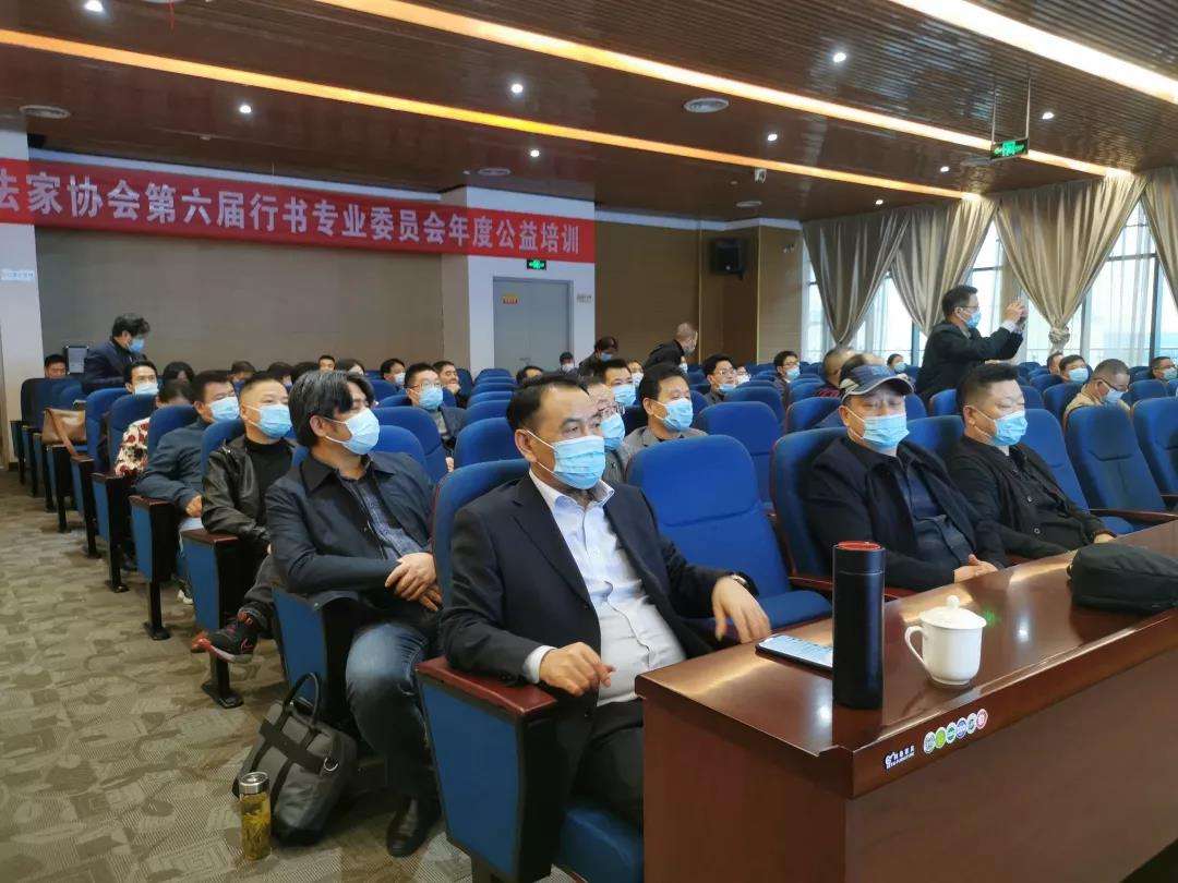 迈博myball书协行书专业委员会年度工作会议和公益培训在宣城举办(图5)