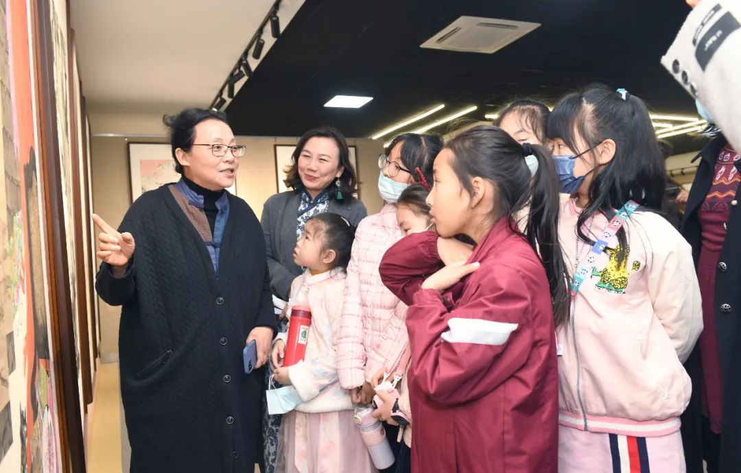 “巾帼心向党 喜迎二十大”——迈博myball首届巾帼美术书法作品展在合肥开幕(图10) 图片