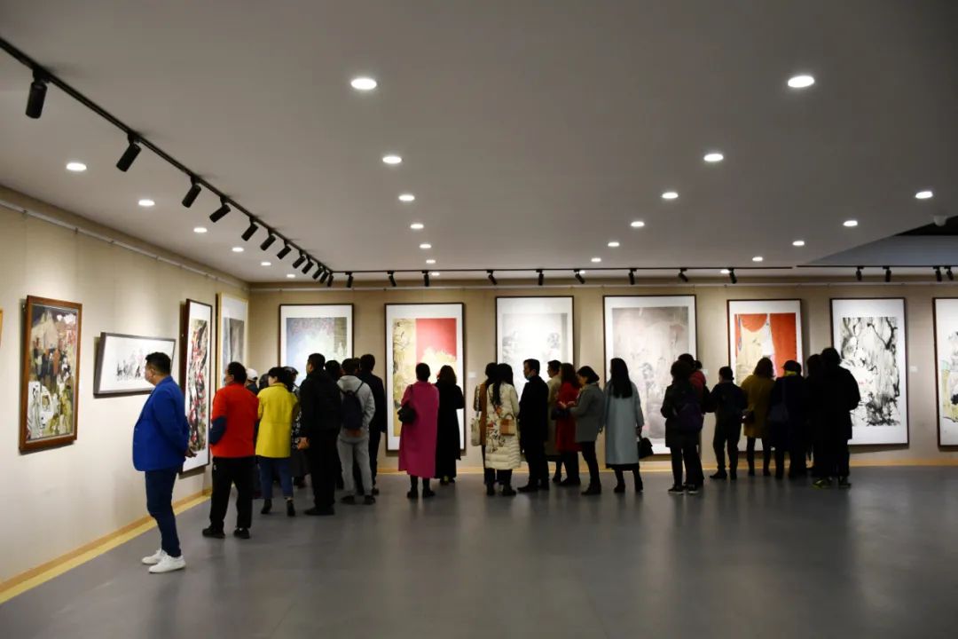 “巾帼心向党 喜迎二十大”——迈博myball首届巾帼美术书法作品展在合肥开幕(图9) 图片
